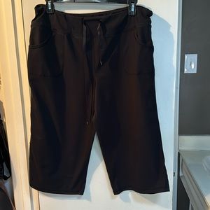 Zella Capri Wide Leg Athleisure Pants - 16W